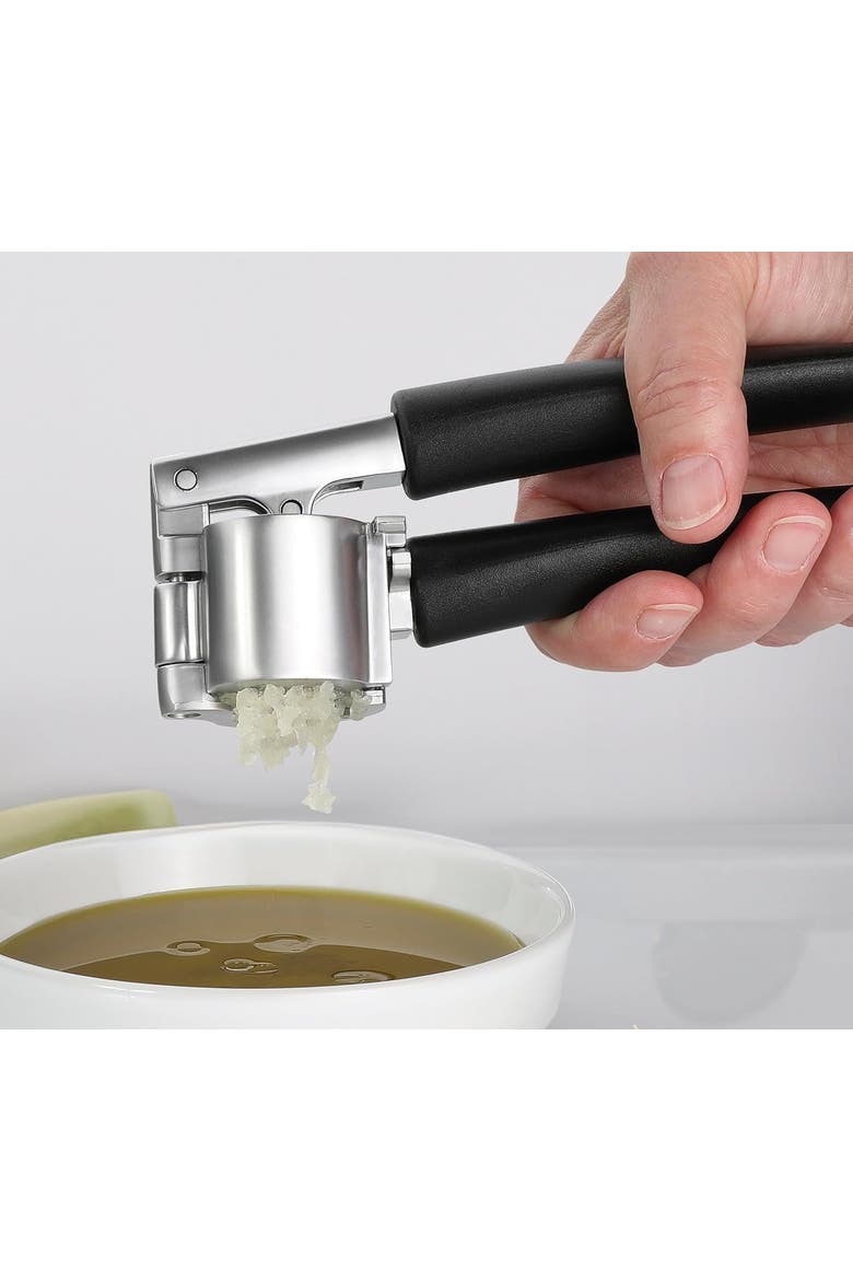 Profile Stainless Steel Garlic Press, Alternate, color, Silver