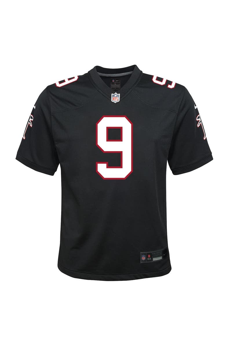 Nike Youth Nike Michael Penix Jr. Black Atlanta Falcons Alternate Game Jersey, Alternate, color, Black