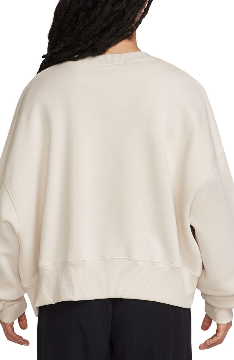 Nike Phoenix Oversize Logo Fleece Sweatshirt, Alternate, color, 