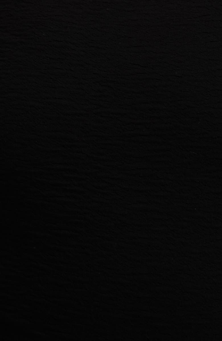 CYRUS Textured Elbow Sleeve Top, Alternate, color, Black