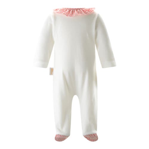 Rachel Riley Gingham Daisy Babygro