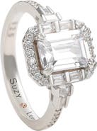 SUZY LEVIAN Sterling Silver Cubic Zirconia Ring