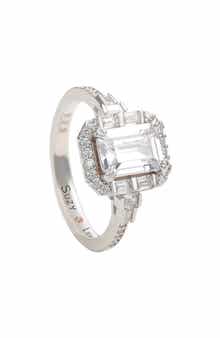 SUZY LEVIAN Sterling Silver Cubic Zirconia Ring