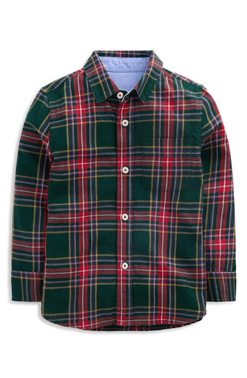 Kids' Cosy Check Cotton Shirt