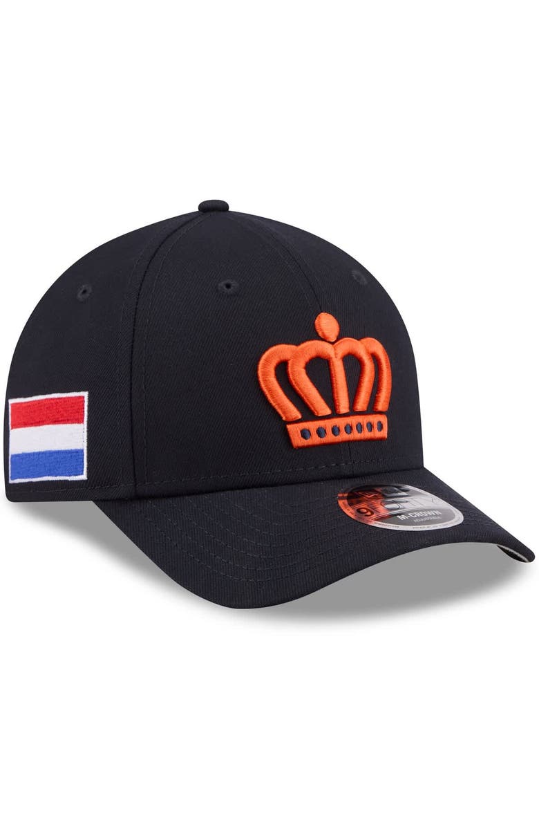 New Era Men's New Era  Navy Netherlands Baseball 2026 World Baseball Classic 9FORTY M-Crown Adjustable Hat, Main, color, Navy