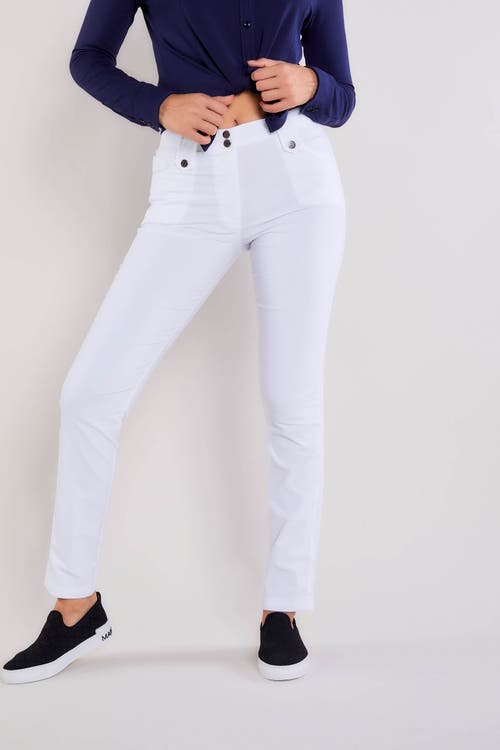 Anatomie The Skyler Travel Pant In White
