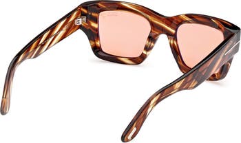 Ilias 50mm Square Sunglasses