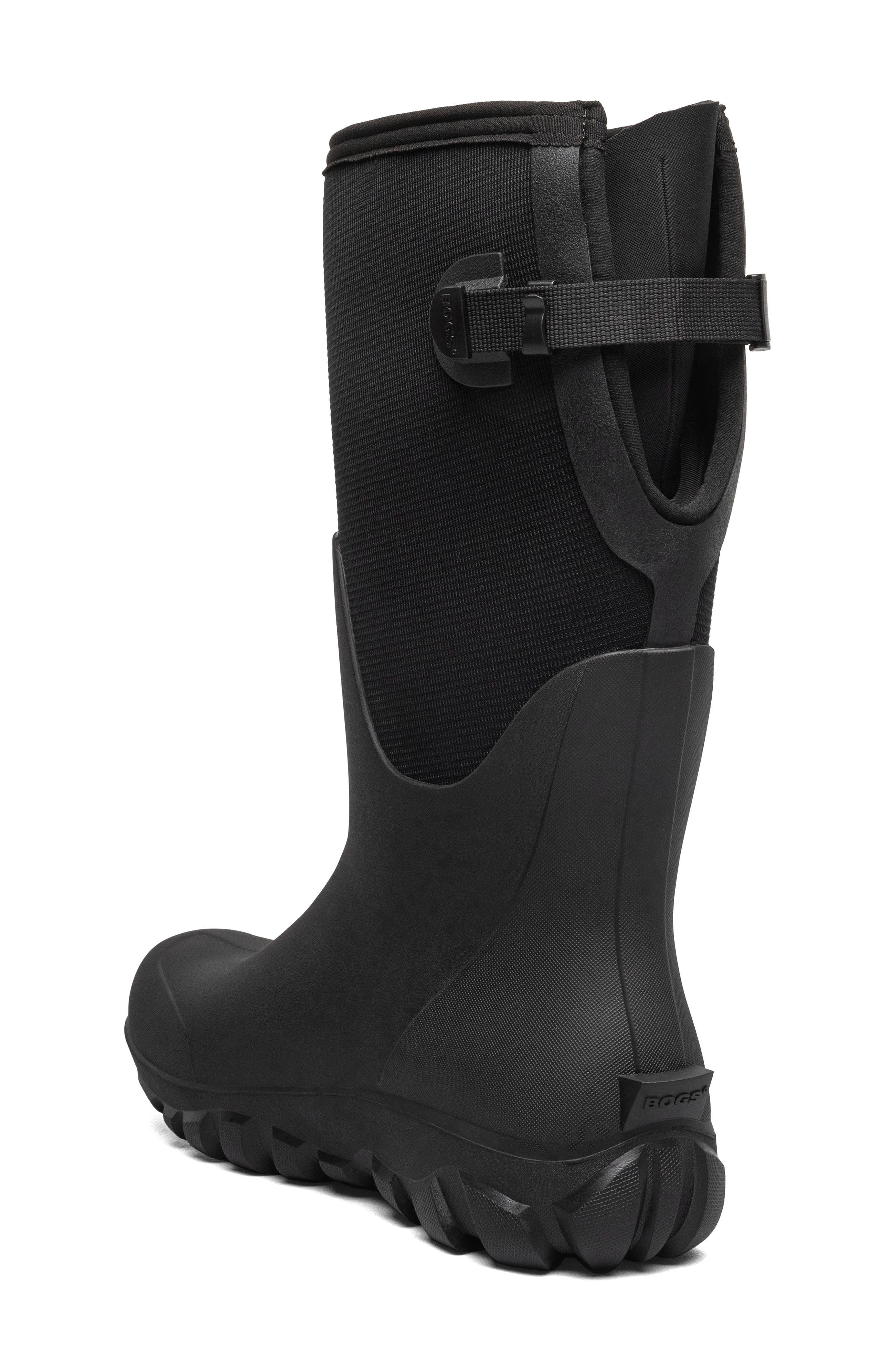 Bogs Classic Seamless Tall Waterproof Boot, Alternate, color, Black