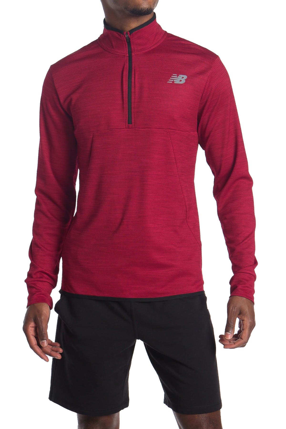 New Balance Tenacity Quarter Zip Performance Pullover (Men) | Nordstromrack