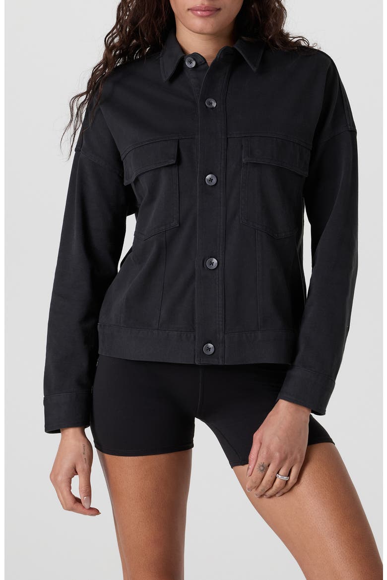 Mackenzie Jacket, Main, color, WASHED BLACK