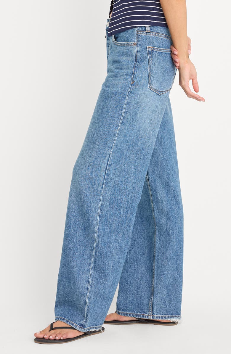 Good American Wide Leg Jeans, Alternate, color, Indigo1237