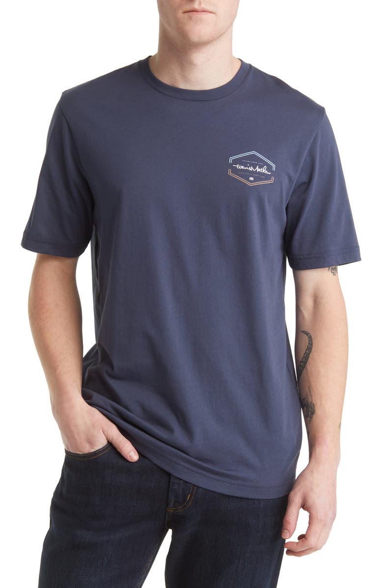 TravisMathew Night Club Graphic Tee, Main, color, 