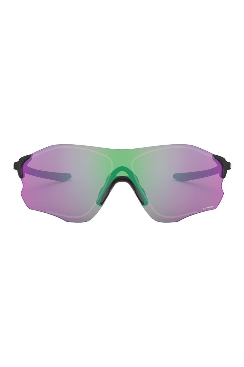 EVZero™ Path 38mm Prizm™ Shield Sunglasses, Main, color, SHINY GREY
