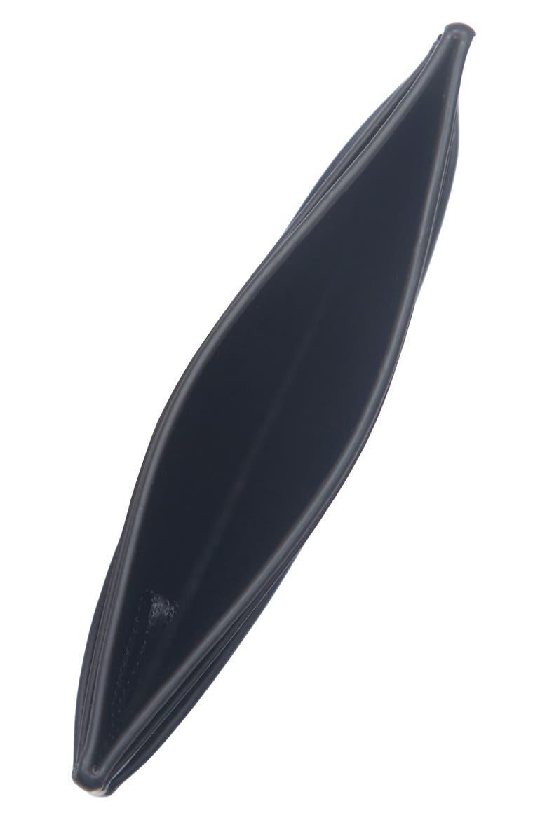 Nappa Card Holder, Alternate, color, BLACK