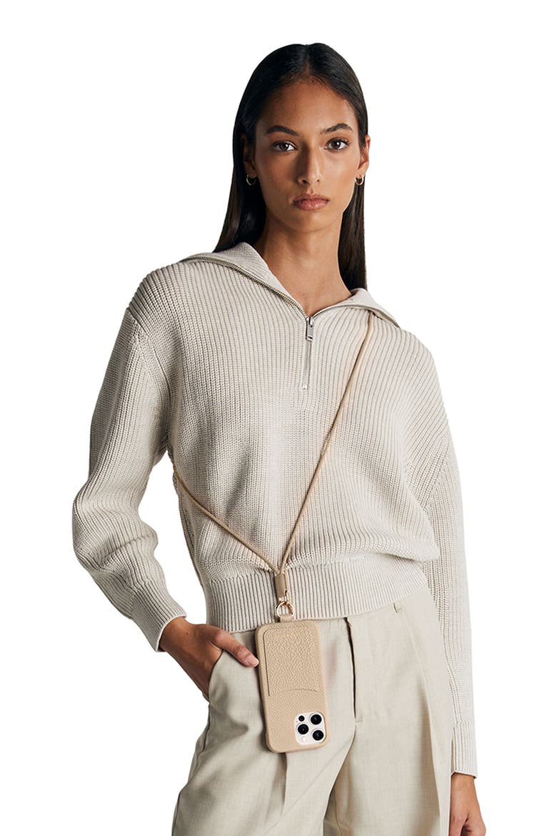 Sling Phone Case, Alternate, color, Saharan Nude