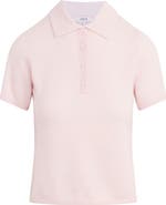 Joe's The Short Sleeve Cashmere Polo Sweater