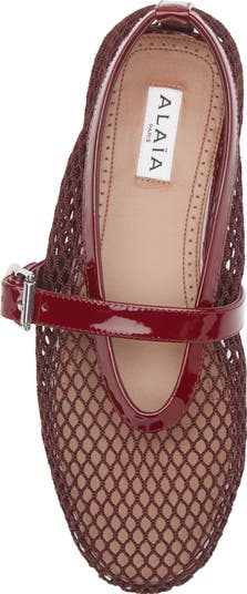 Fishnet Ballerina Flat