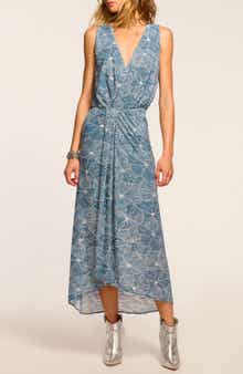 Ramy Brook Yuka Sleeveless High/Low Maxi Dress