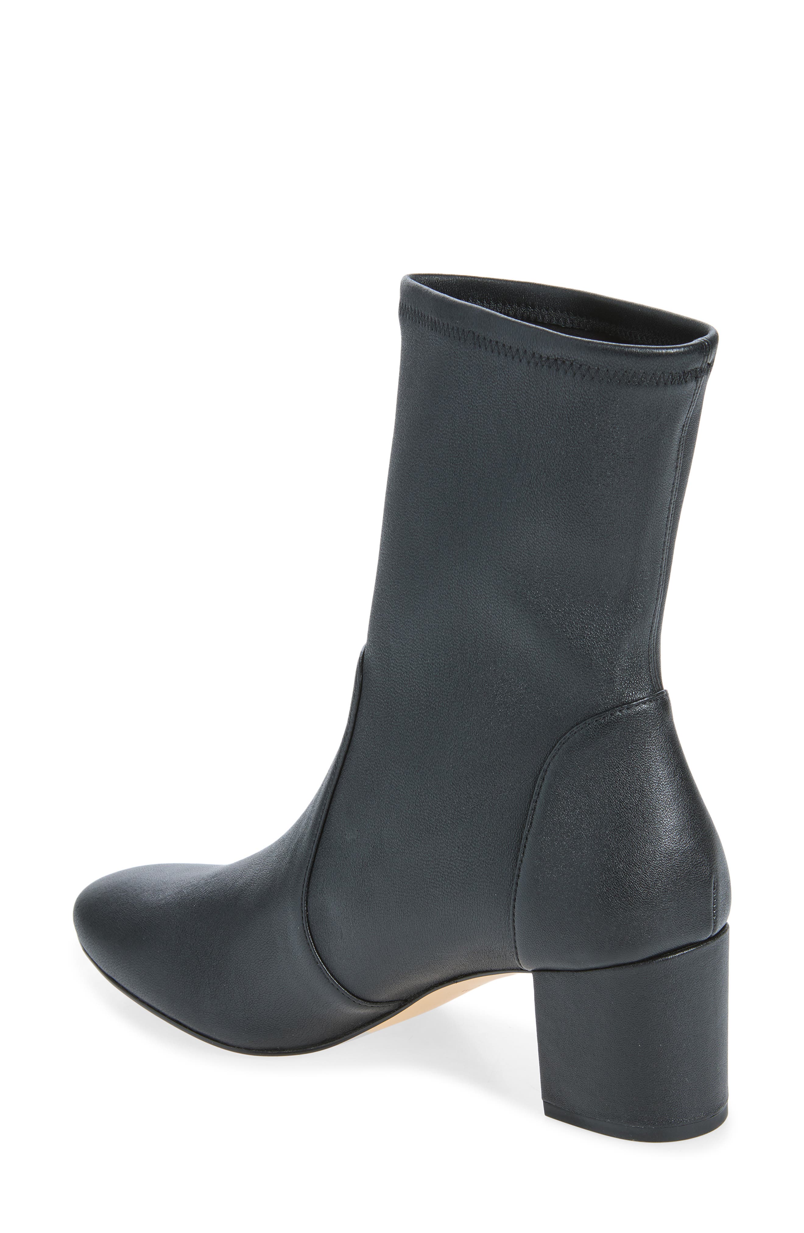 Ariana 60 Sock Bootie, Alternate, color, BLACK