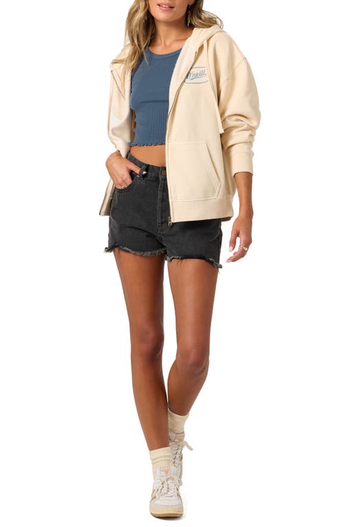 O'neill Atwood Full Zip Hoodie In Brown