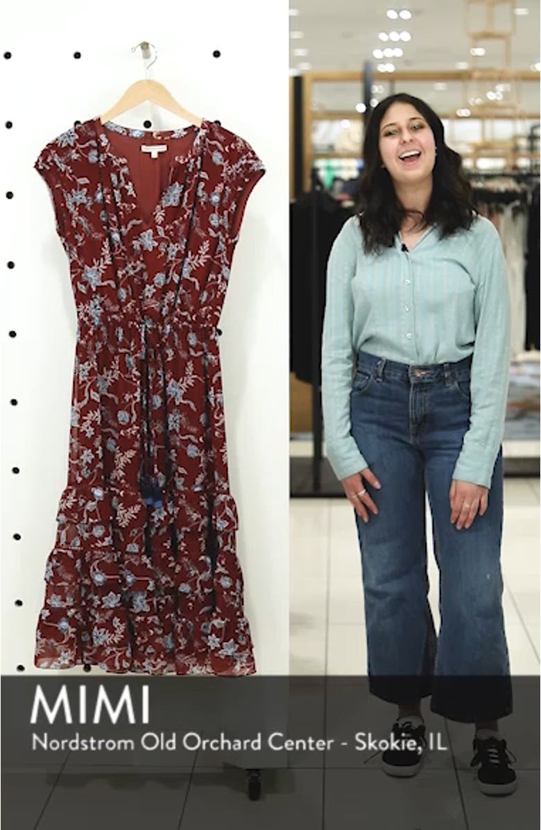 Sophie Print Dress, sales video thumbnail