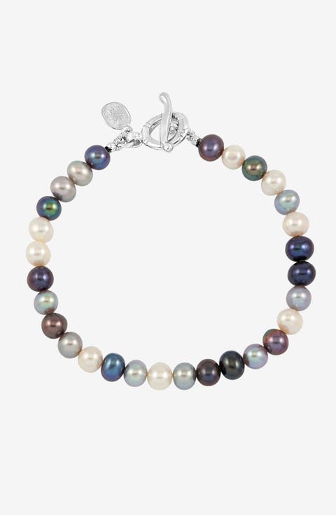 Men's Mixed Pearls Bracelet