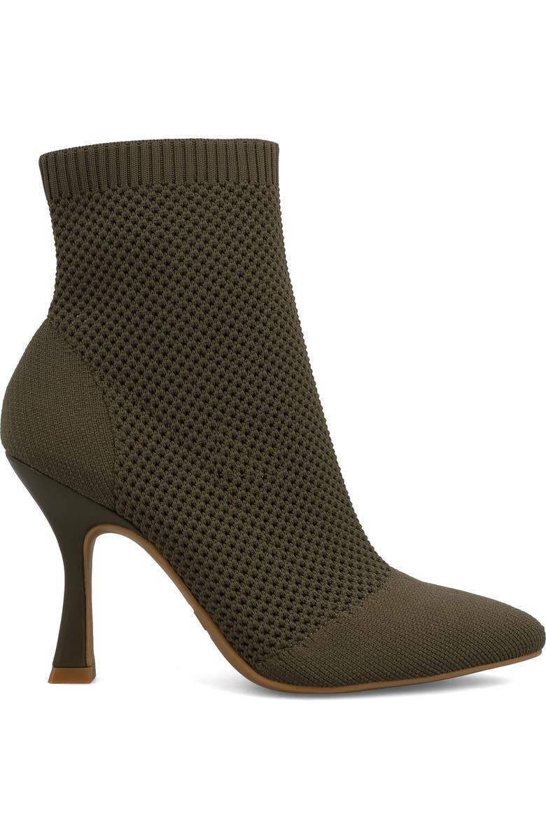 MIA Pamilla Knit Bootie, Alternate, color, Khaki