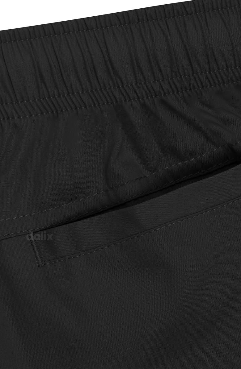 Dalix Mens Ghost Midweight Beach Short, Alternate, color, Black