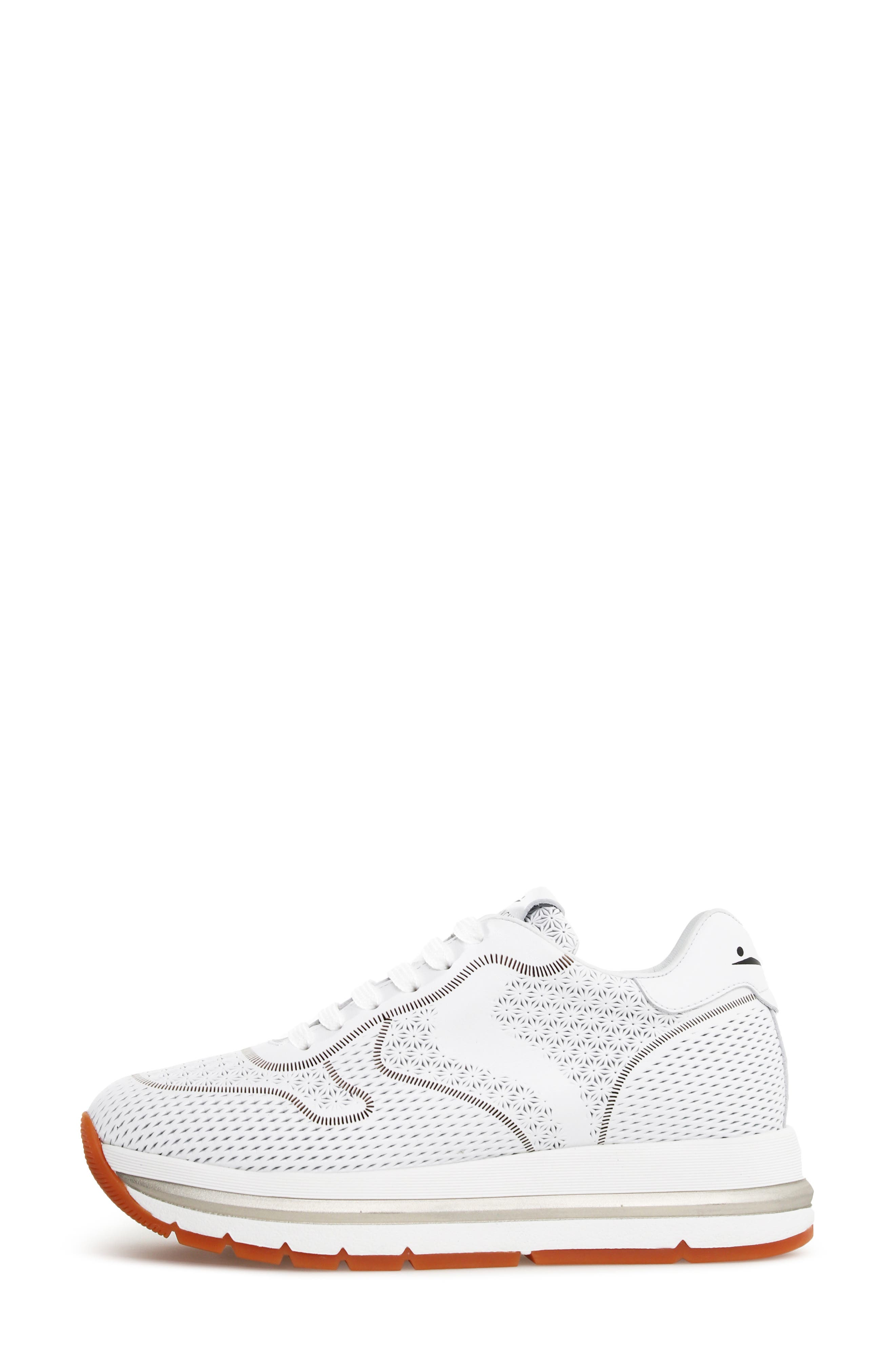 Maran Sneaker, Alternate, color, WHITE