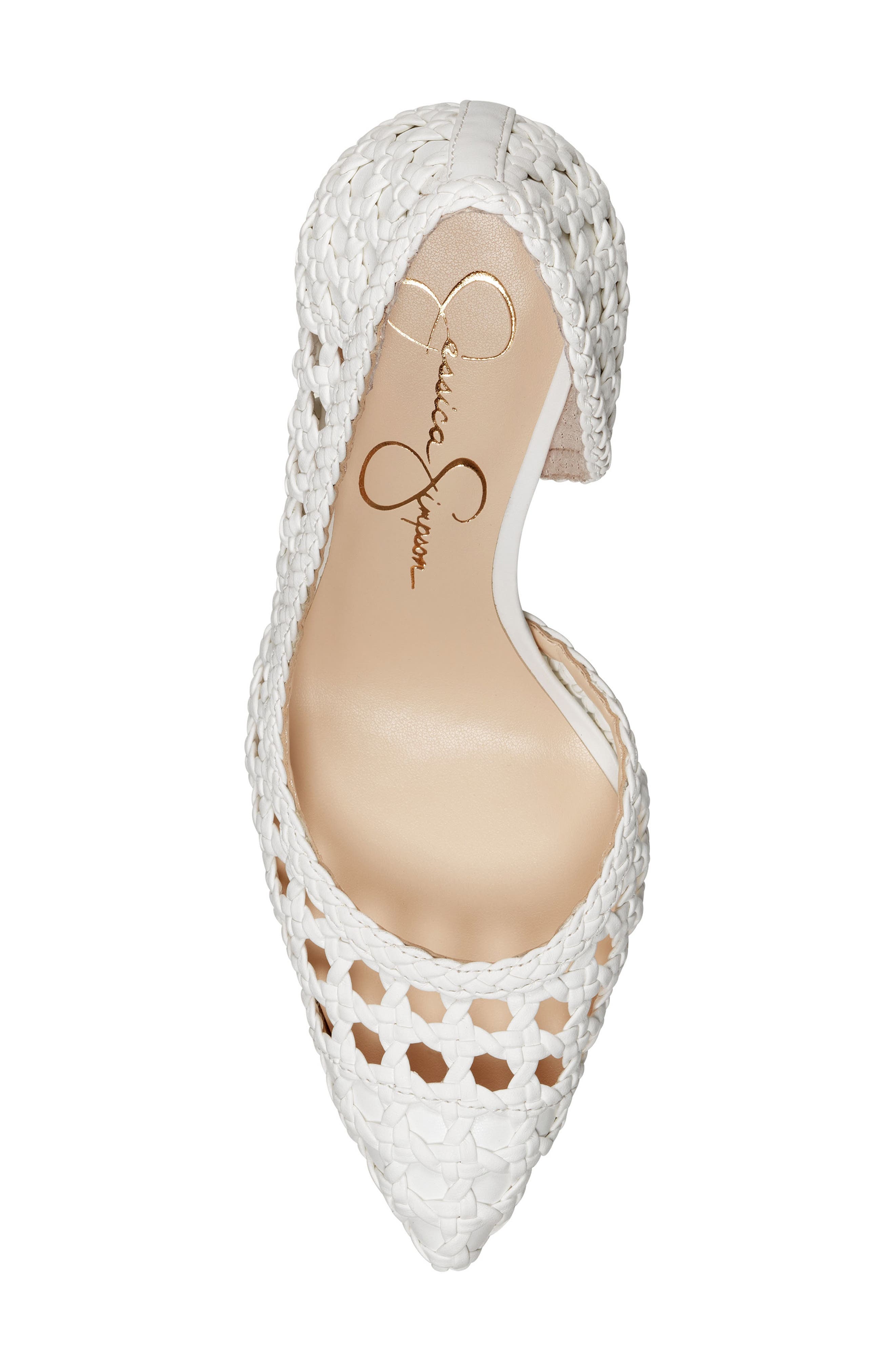 Jessica Simpson Paimee Half d'Orsay Pump, Alternate, color, 