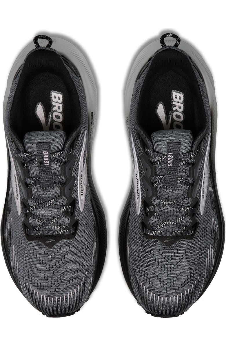 Brooks Ghost Trail Running Shoe, Alternate, color, Poppy Seed/ Black/ Pink