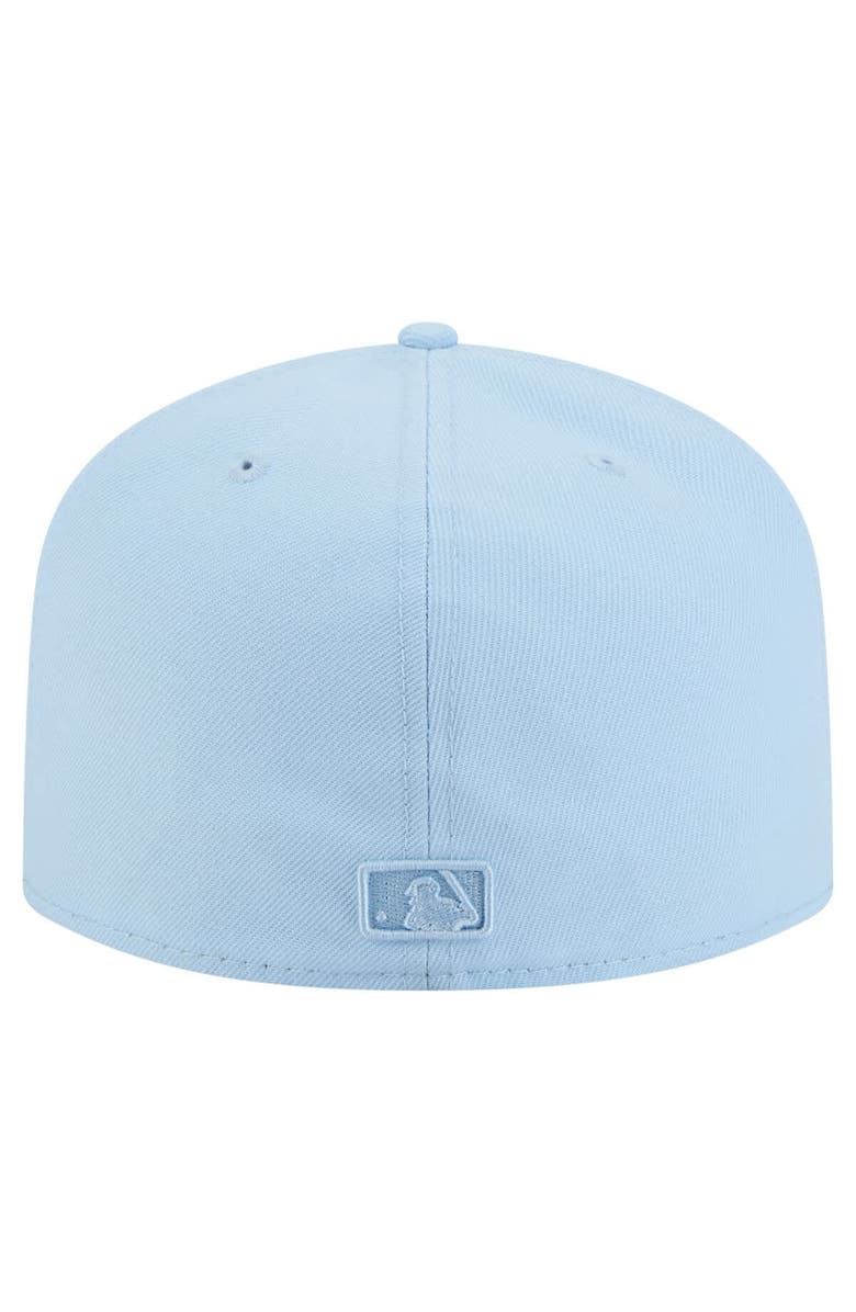 New Era Men's New Era Light Blue Colorado Rockies Color Pack A-Frame 59FIFTY Fitted Hat, Alternate, color, Light Blue