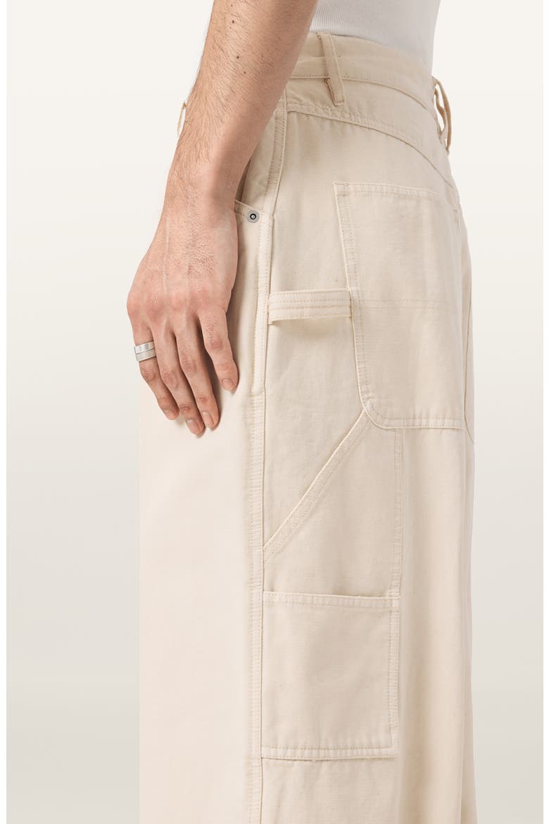 Jackson Barrel Leg Trousers, Alternate, color, PEBBLE WHITE