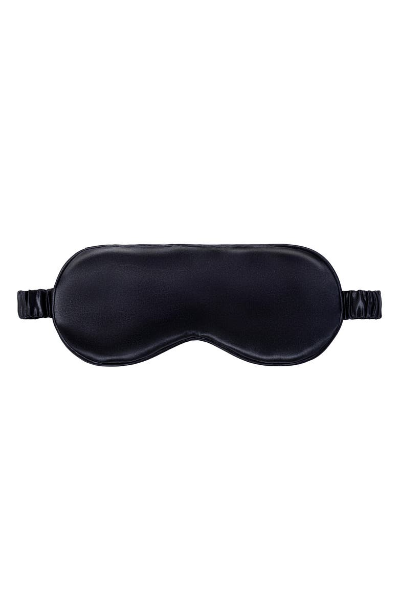 slip Pure Silk Sleep Mask, Alternate, color, Black