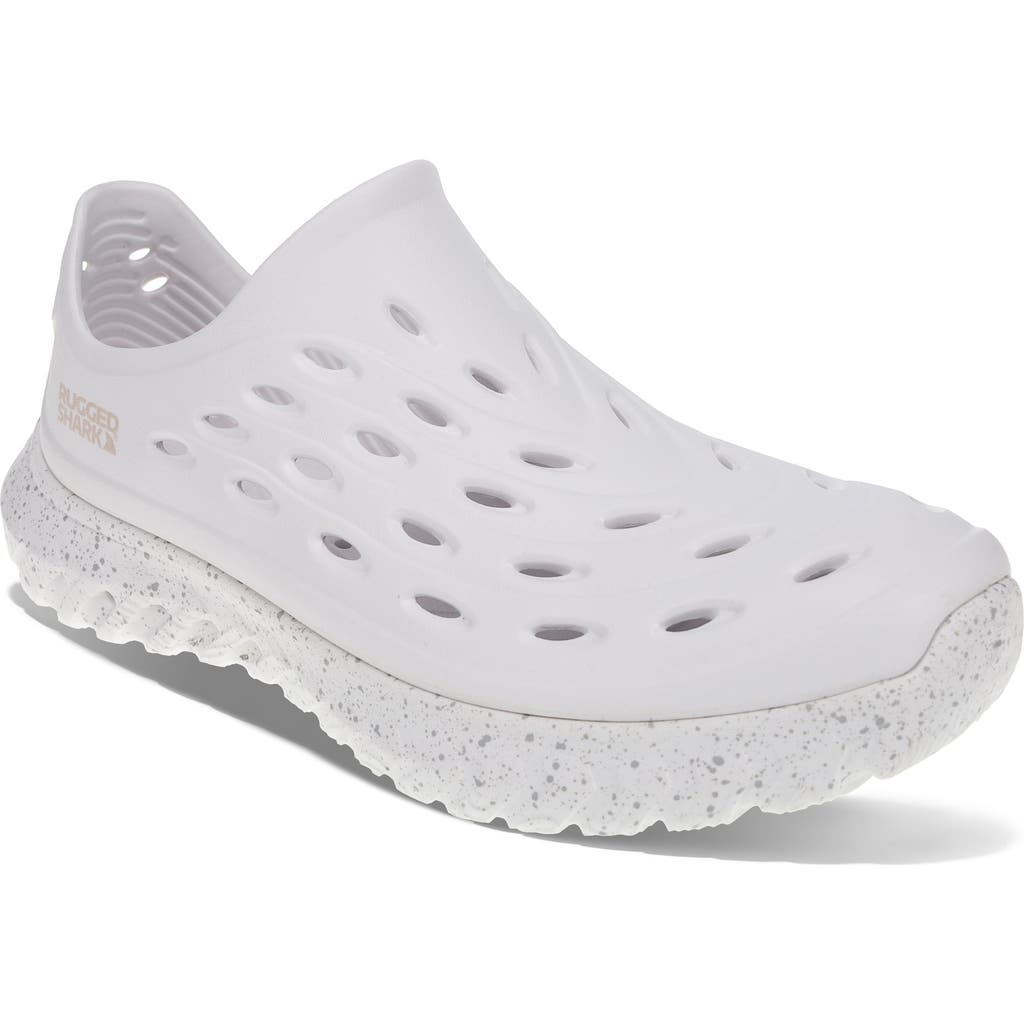 Rugged Shark Ladies Rift Slip-on Water Shoes In White