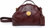 OLD TREND Romani Genuine Leather Compact Doctor Crossbody Bag