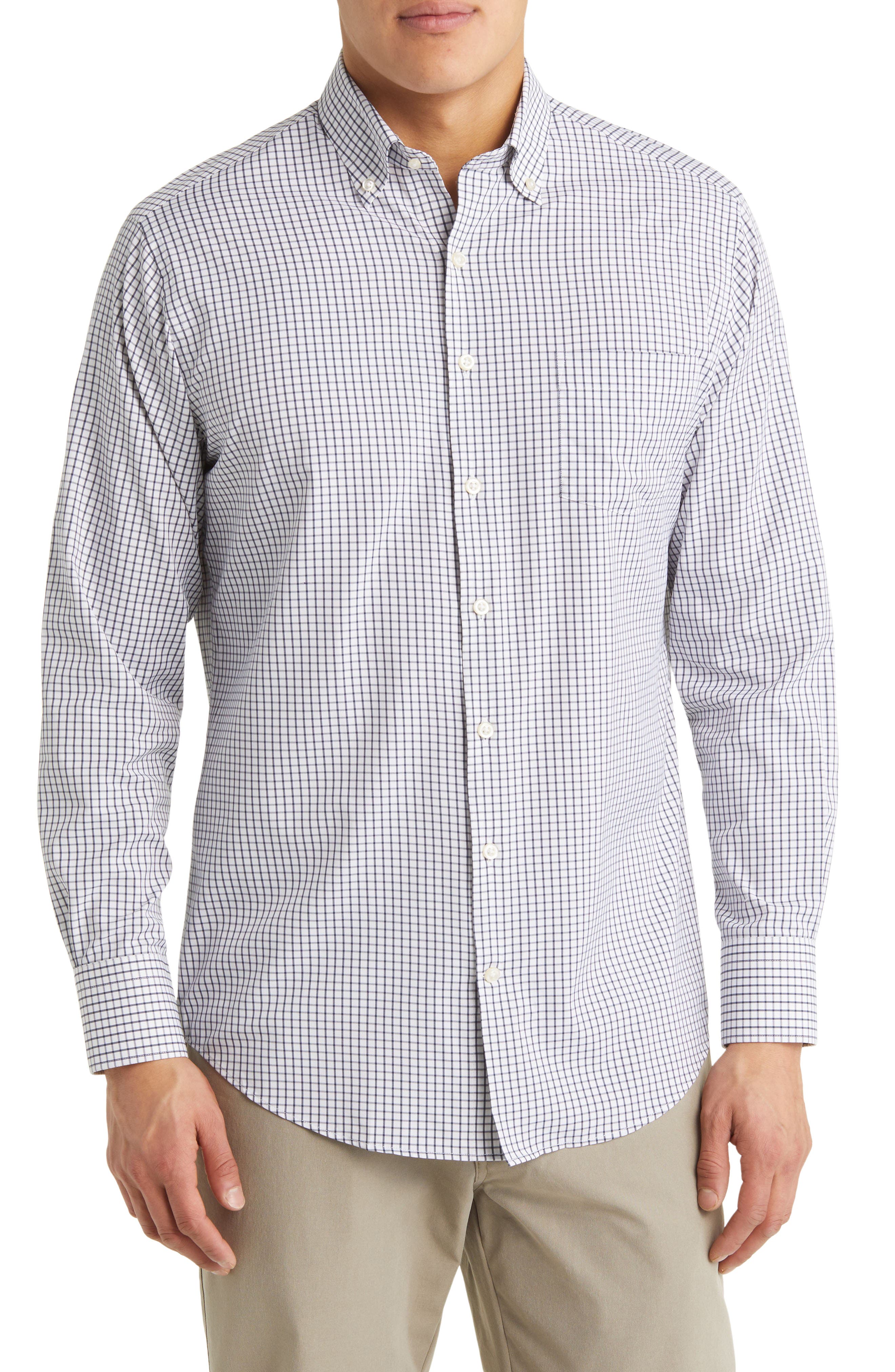 Peter Millar Hanford Performance Twill Button-Down Shirt