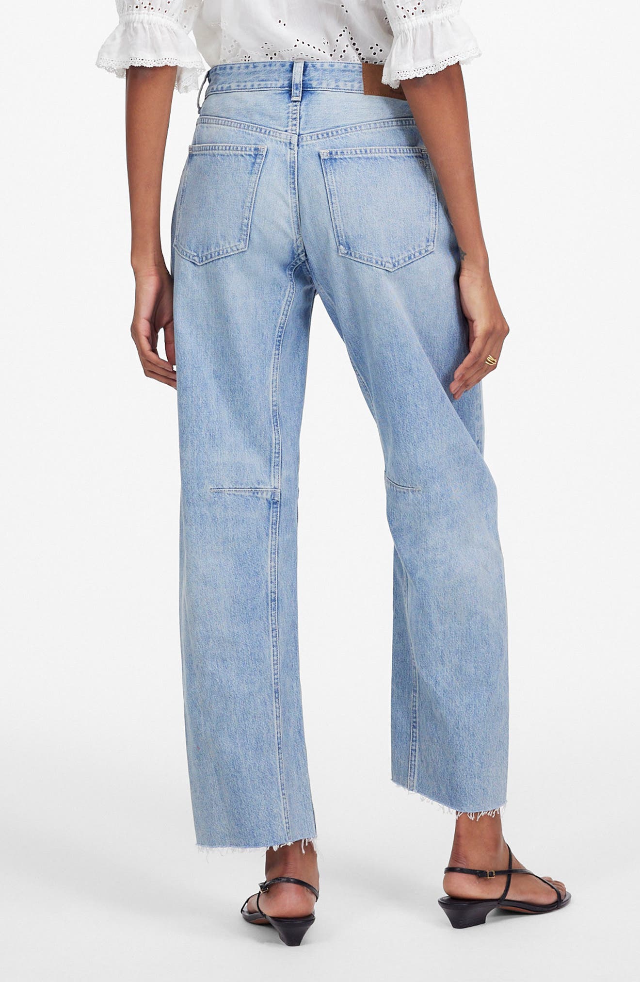 The Darted Barrel Leg Jeans - image 2