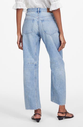 The Darted Barrel Leg Jeans