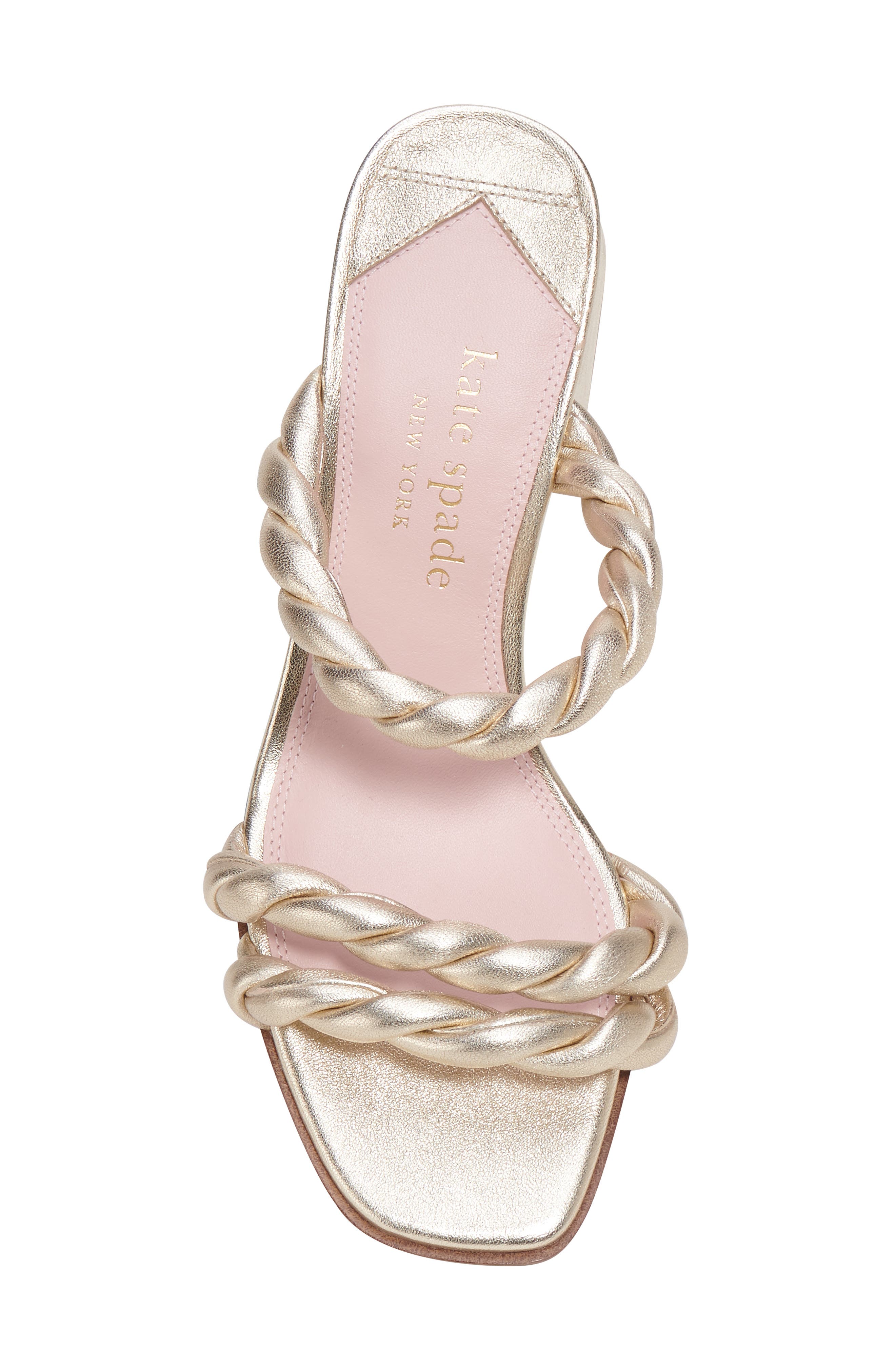 Kate Spade New York nina sandal, Alternate, color, Pale Gold