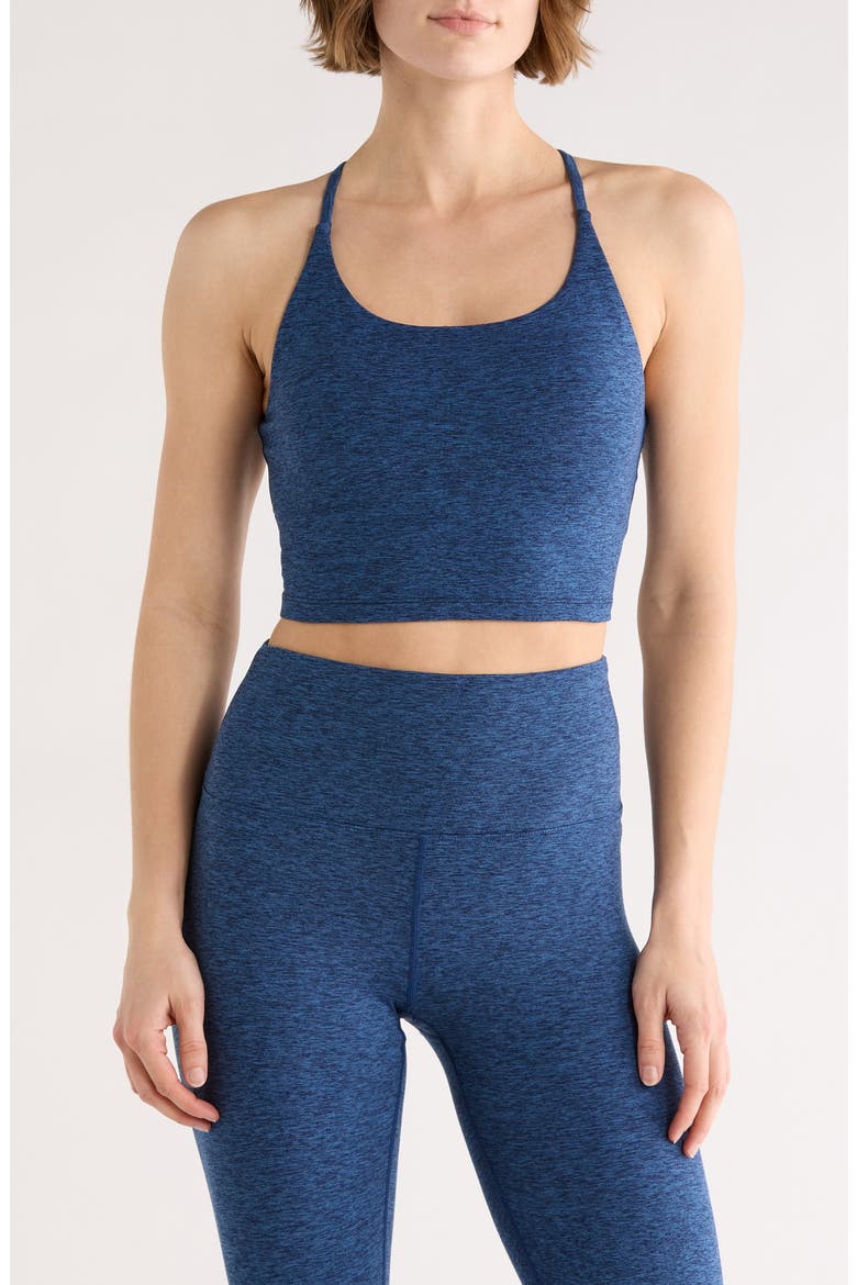 Hayden Long Sports Bra, Main, color, HEATHER TOTAL ECLIPSE