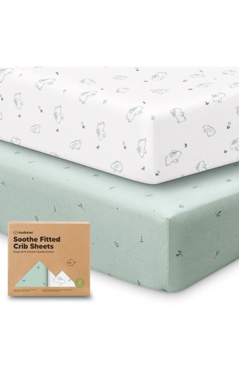 Soothe Fitted Crib Sheet