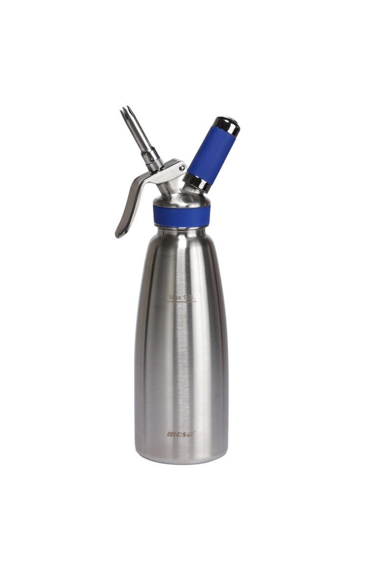 by Mosa Master Whipper Professional Cream Whipper, Main, color, Silver  1 Liter