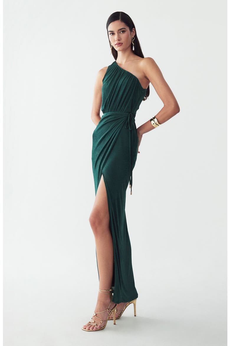 Emilie Maxi Dress, Alternate, color, Emerald