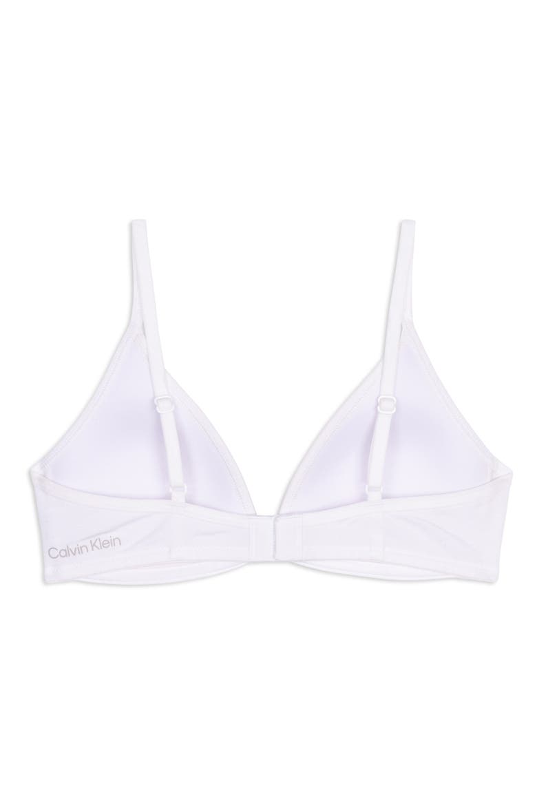 Kids' Wireless Stretch Cotton T-Shirt Bra, Alternate, color, WHITE