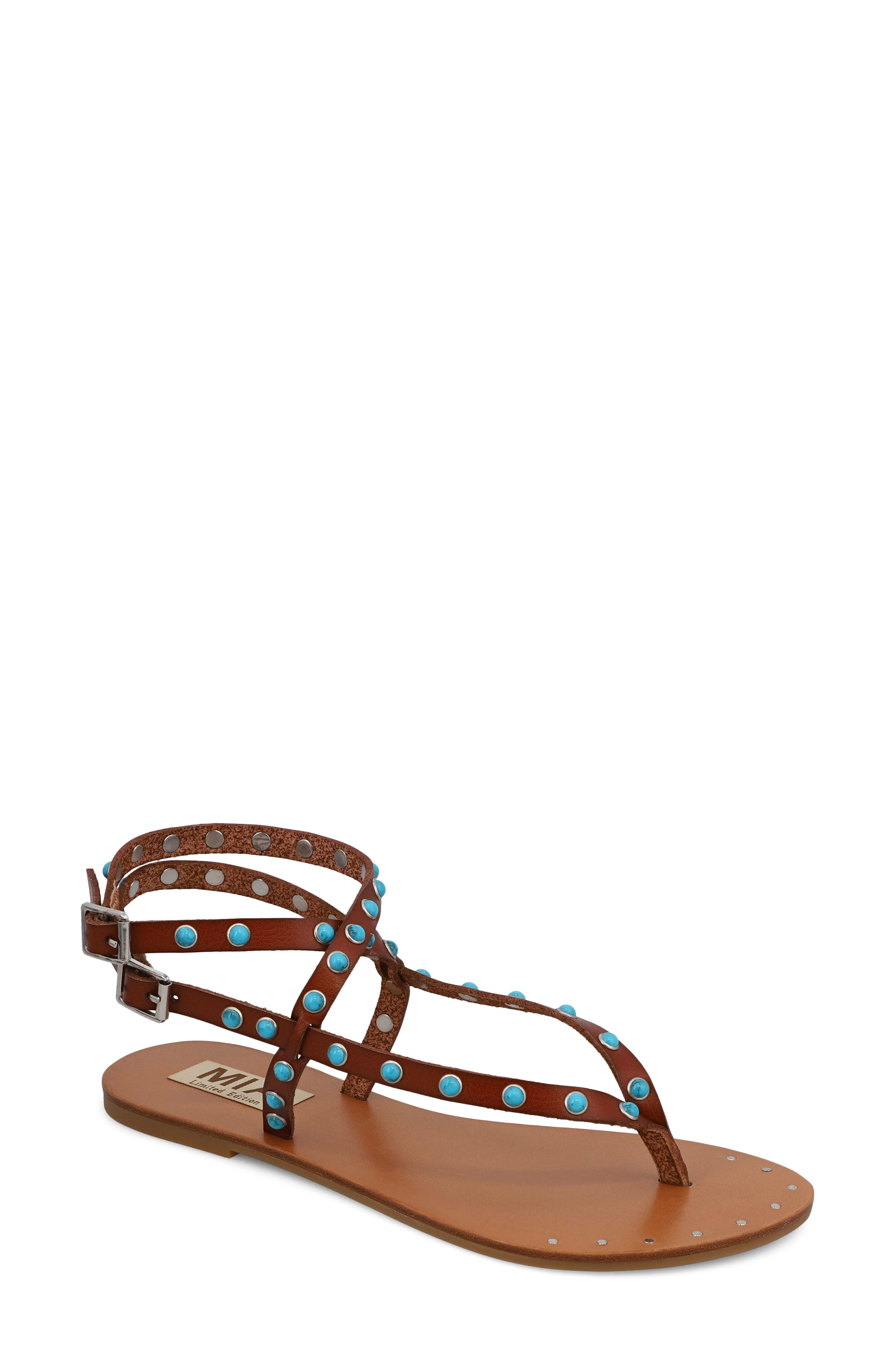 MIA Tahira Sandal, Main, color, Cognac