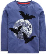 Mini Boden Kids' Glow Appliqué Long Sleeve T-Shirt