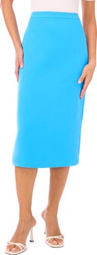 CeCe Slim Midi Skirt