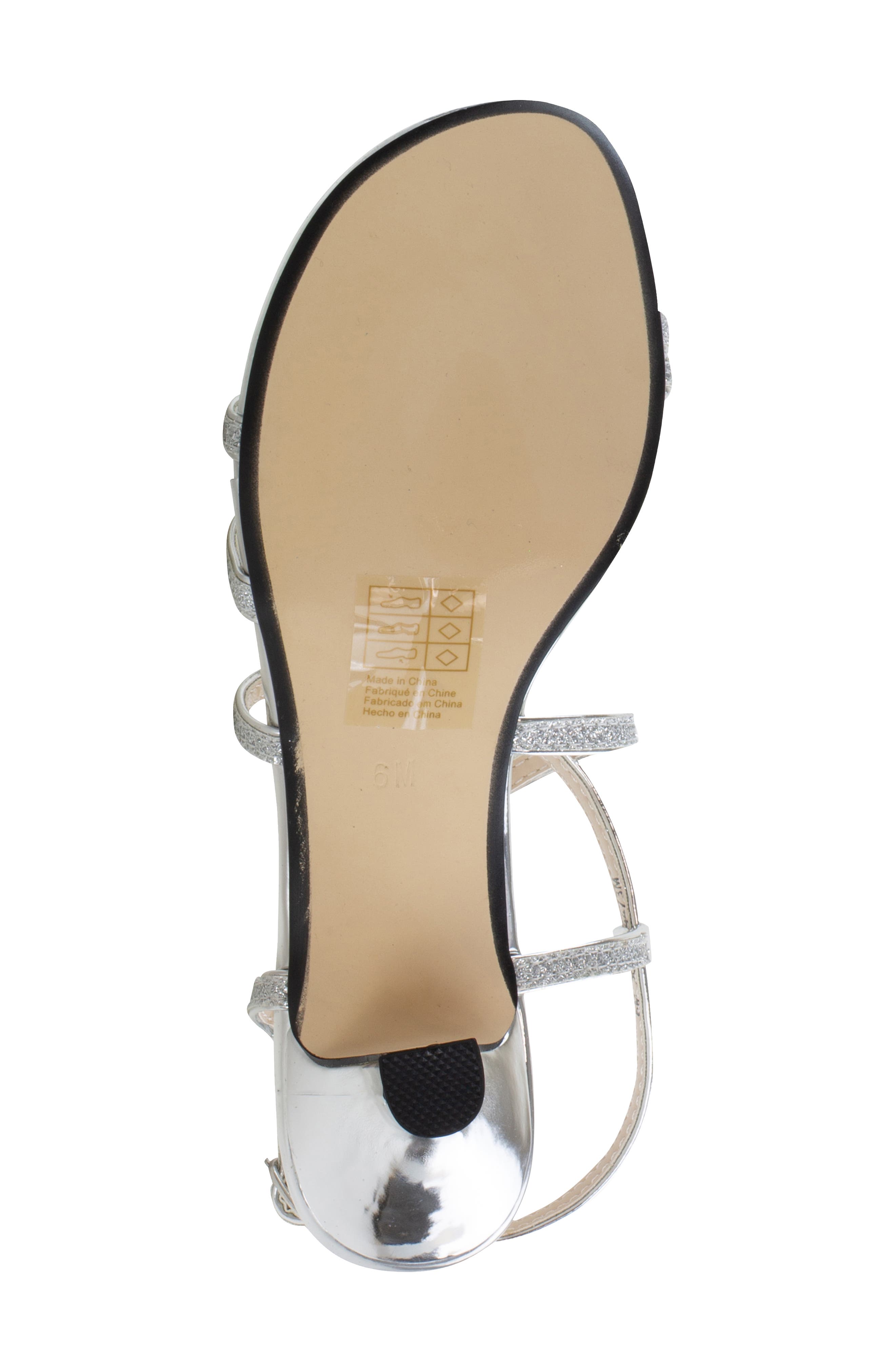 Touch Ups Maisie Kitten Heel Slingback Sandal, Alternate, color, Silver