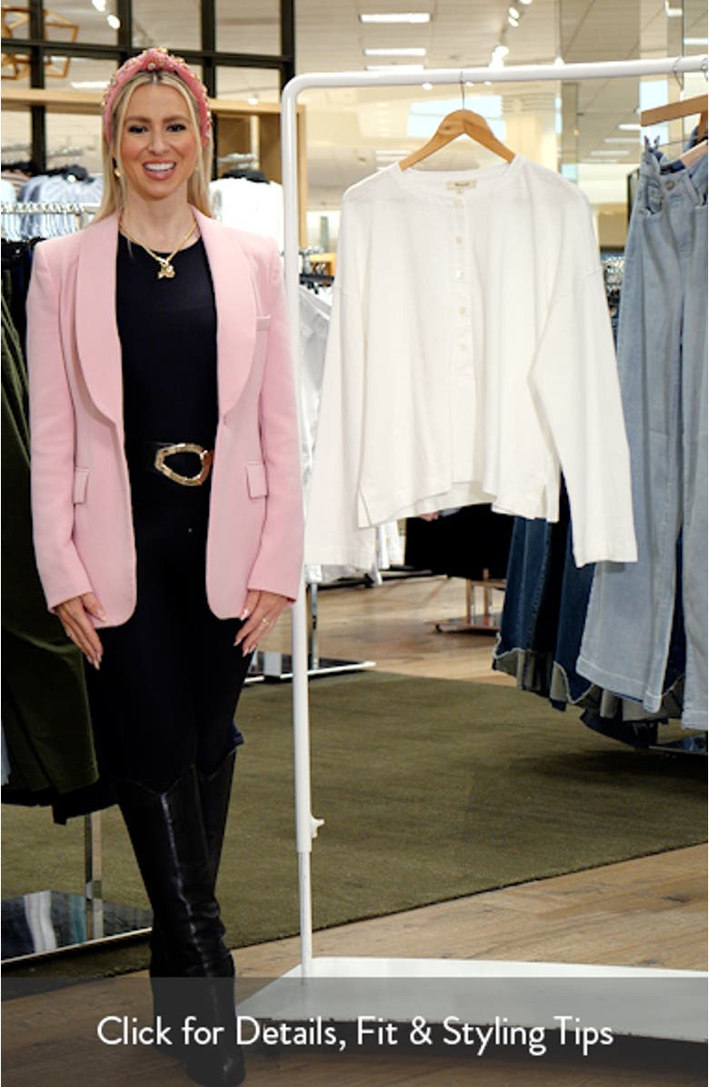 Relaxed Long Sleeve Henley, sales video thumbnail